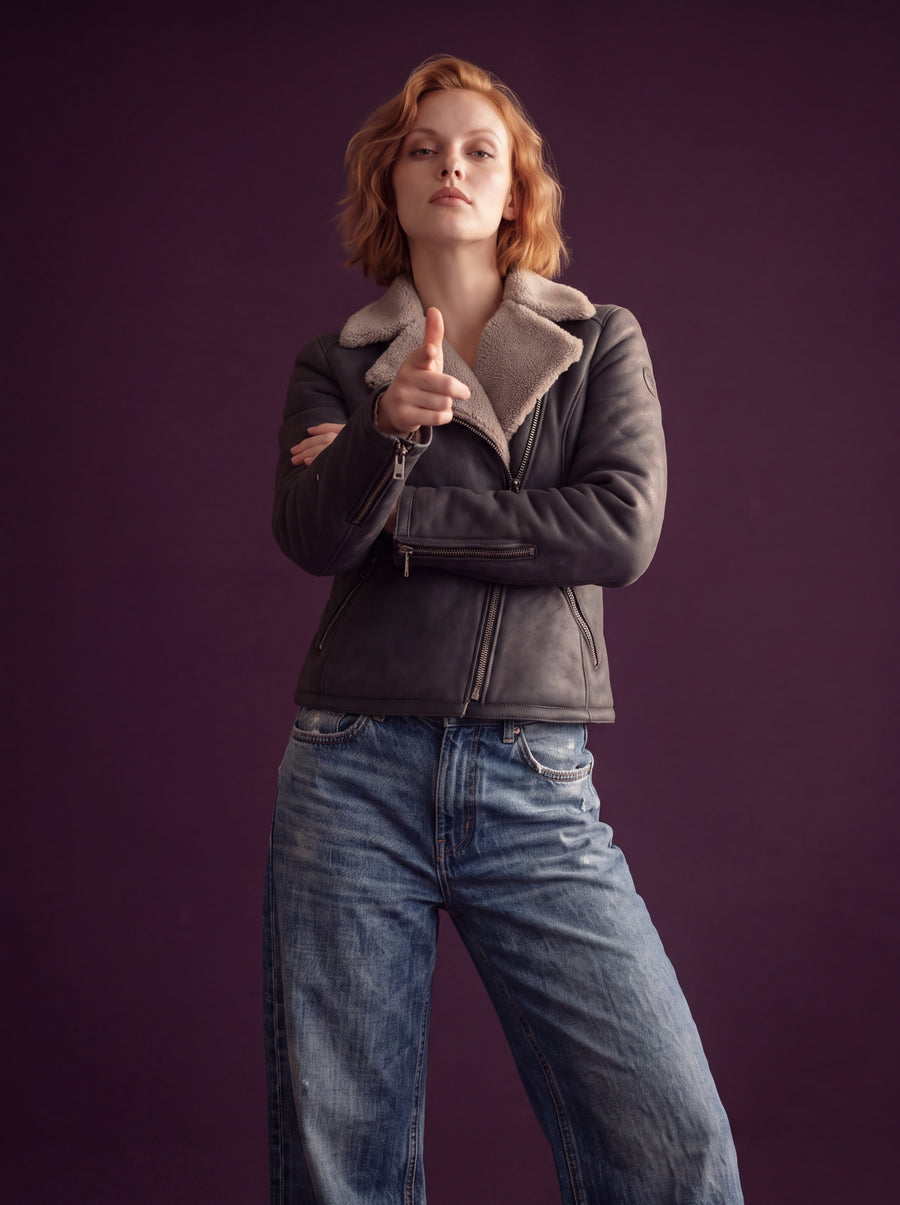 Akina Women's Shearling Jacket
