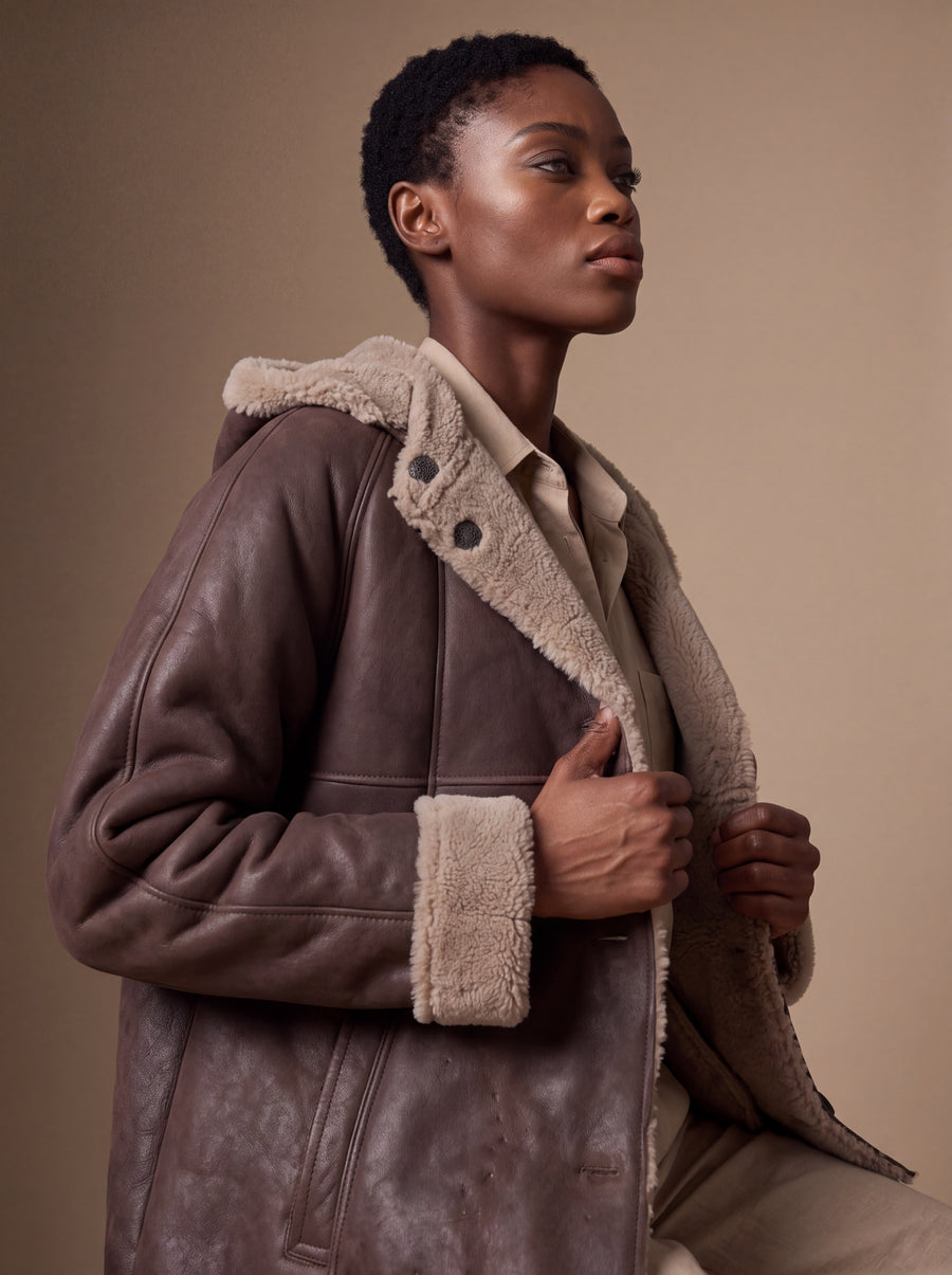 Calgary Women's Shearling Jacket