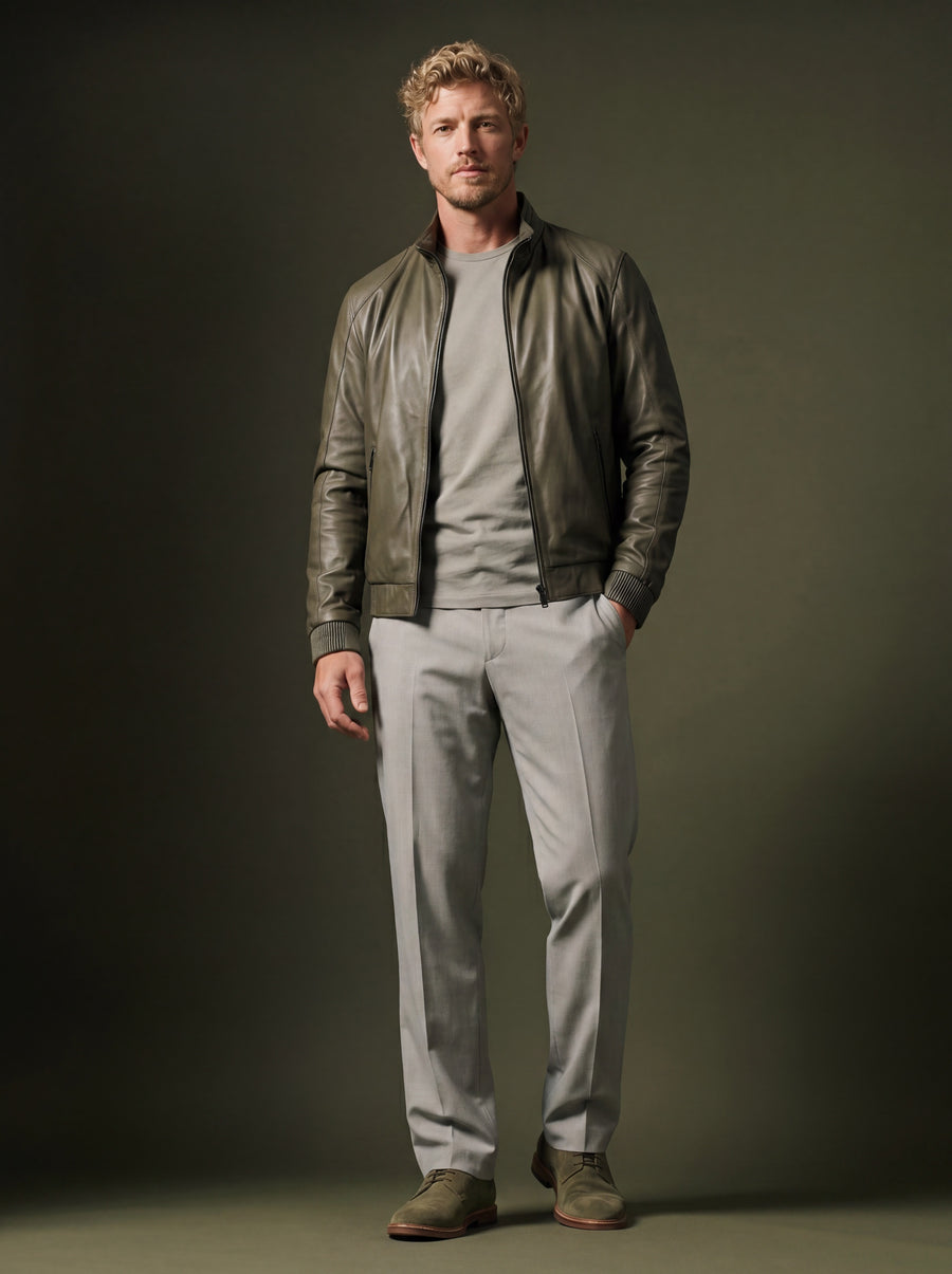 Roadstar Men's Leather Jacket