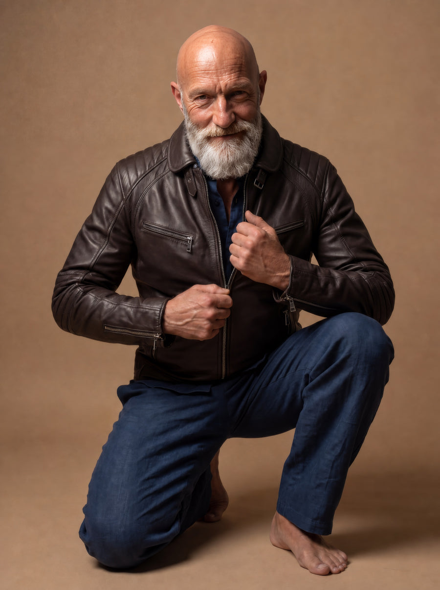 Sao Paulo Men's Leather Jacket
