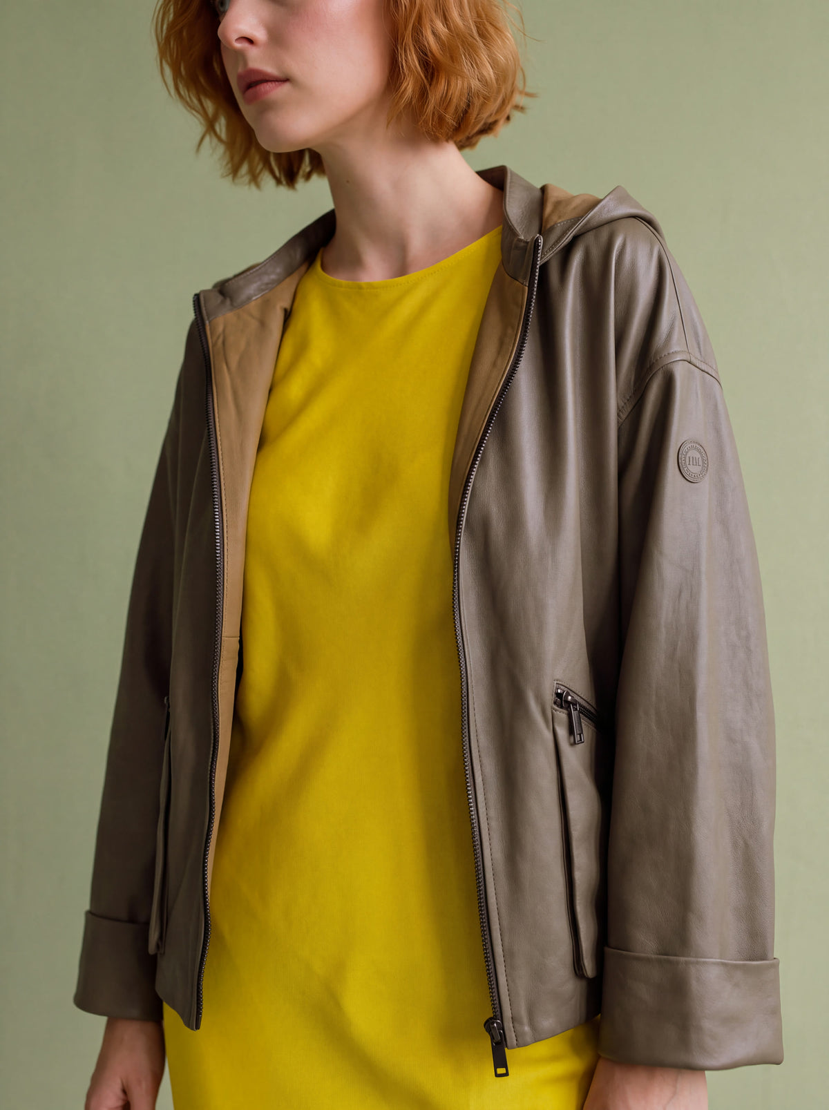Tasmania Women's Leather Jacket - View 4