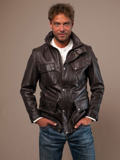 Endurance Mens Leather Jacket