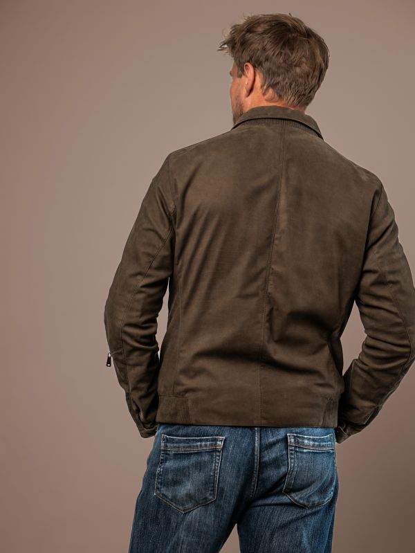 Hockenheim Mens Leather Jacket