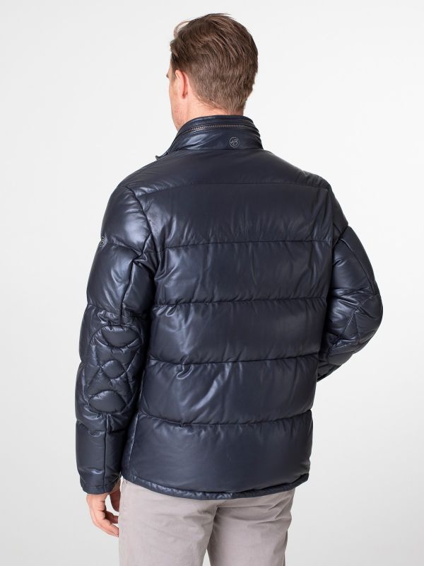 Brooklands Herren  Daunen Lederjacke