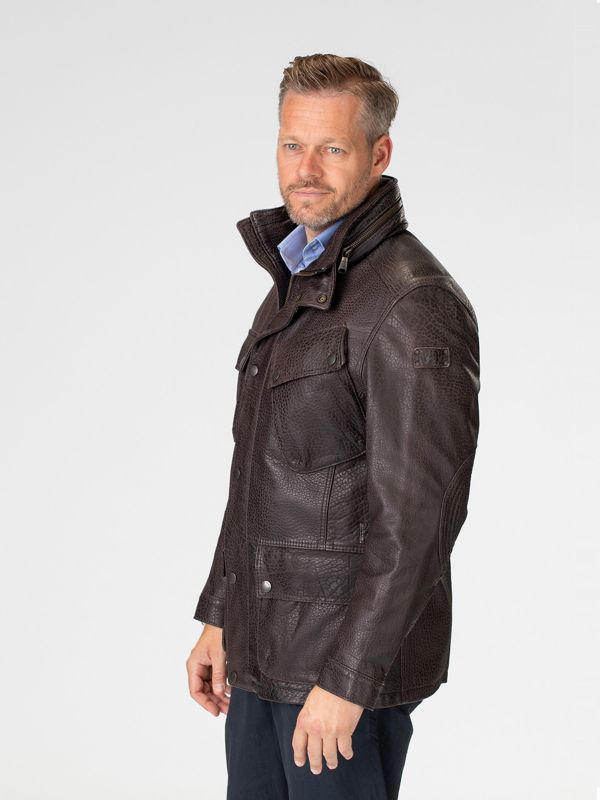 Endurance Mens Leather Jacket