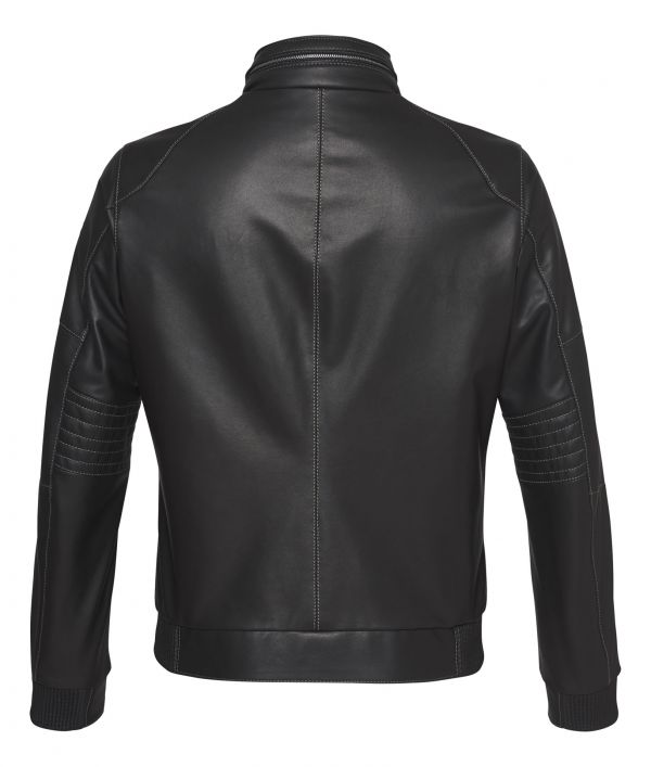 Le Mans Mens Leather Jacket