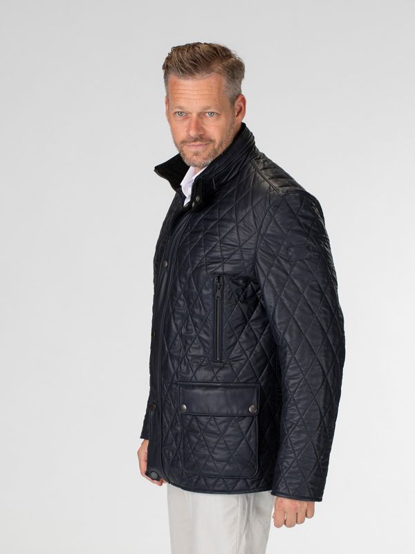 Lancaster Herren  Stepp Lederjacke