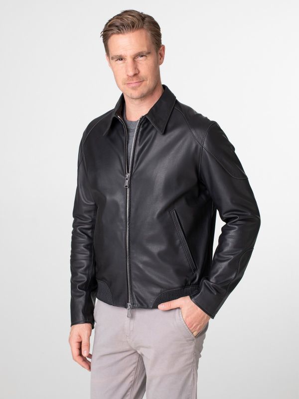Br�nn Mens Leather Jacket
