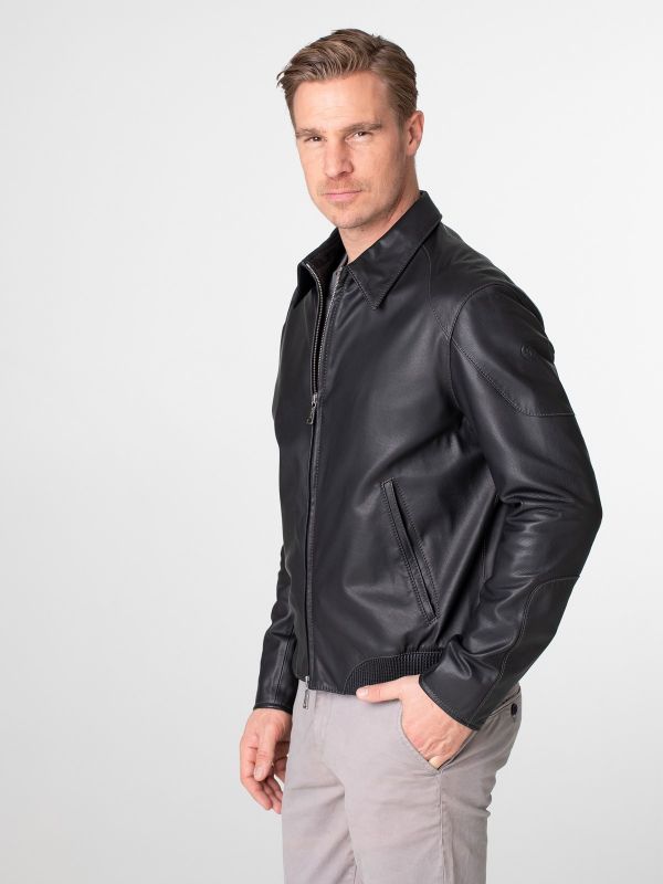 Br�nn Mens Leather Jacket