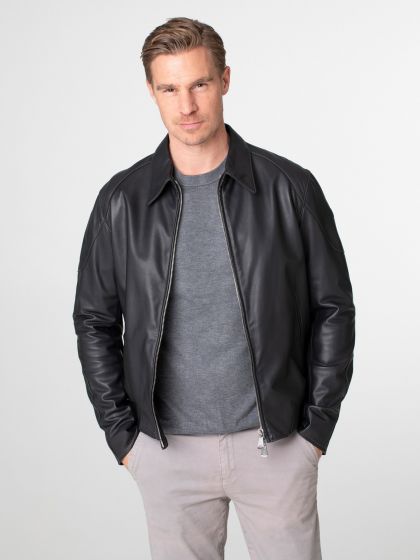 Br�nn Mens Leather Jacket