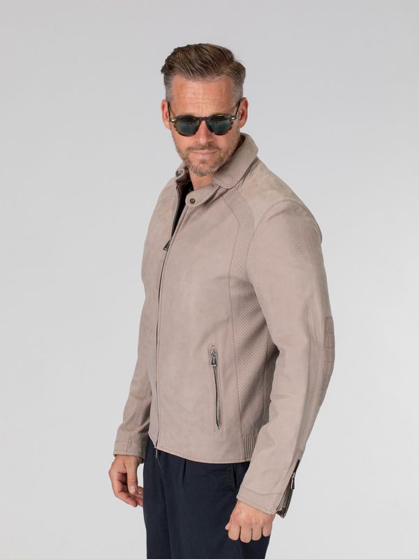 San Remo Herren Lederjacke