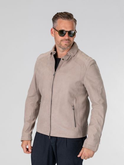 San Remo Mens Leather Jacket