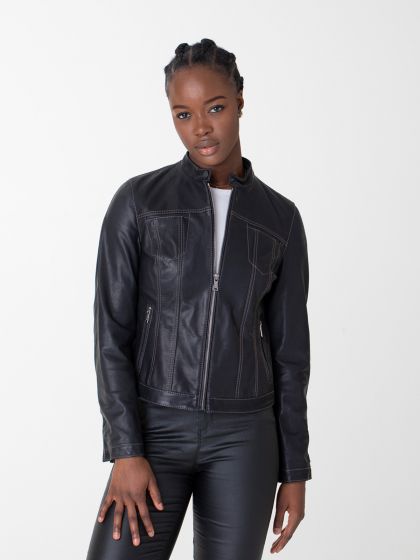 Salt Lake Damen Leder Jacke