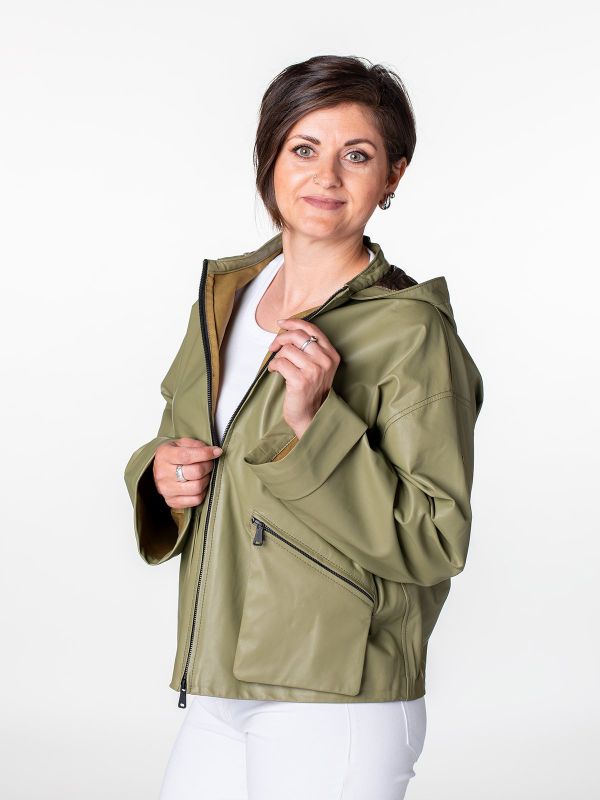Tasmania Damen Lederjacke