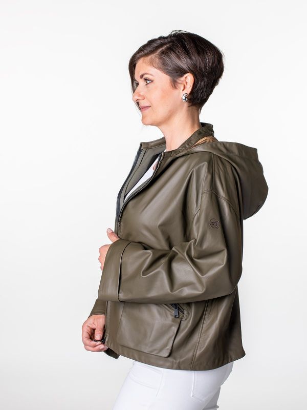 Tasmania Damen Lederjacke