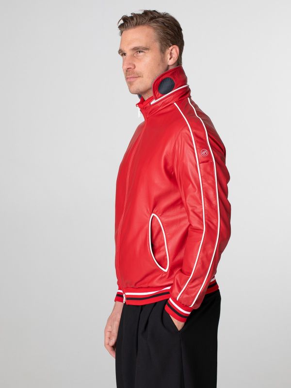 LS Racing Herren Lederjacke