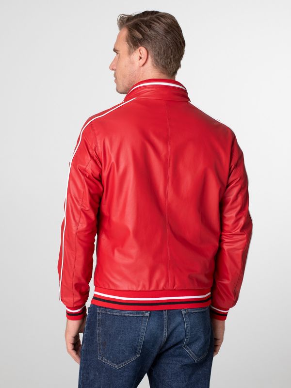 LS Racing Mens Leather Jacket