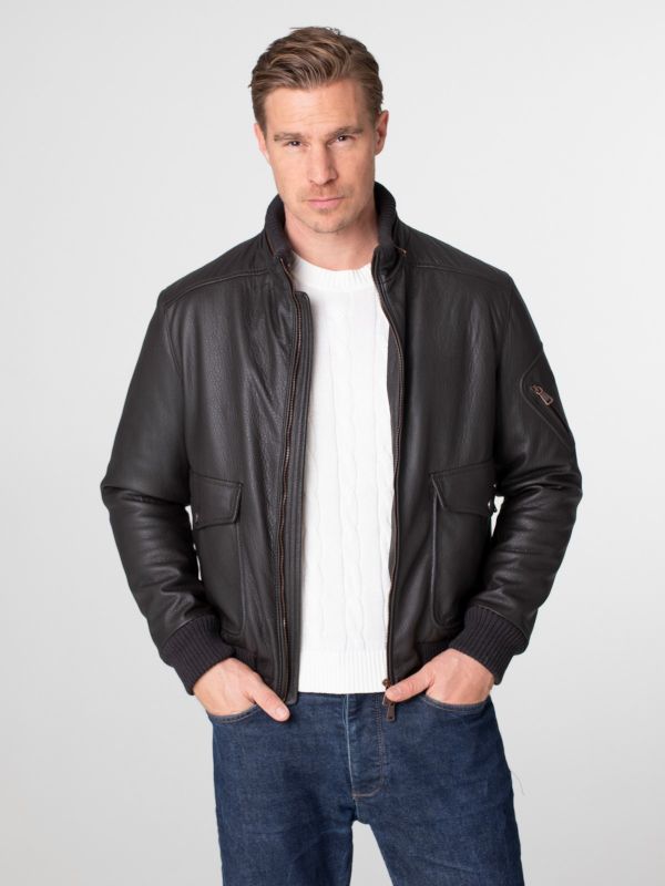 Goodwood Herren Lederjacke