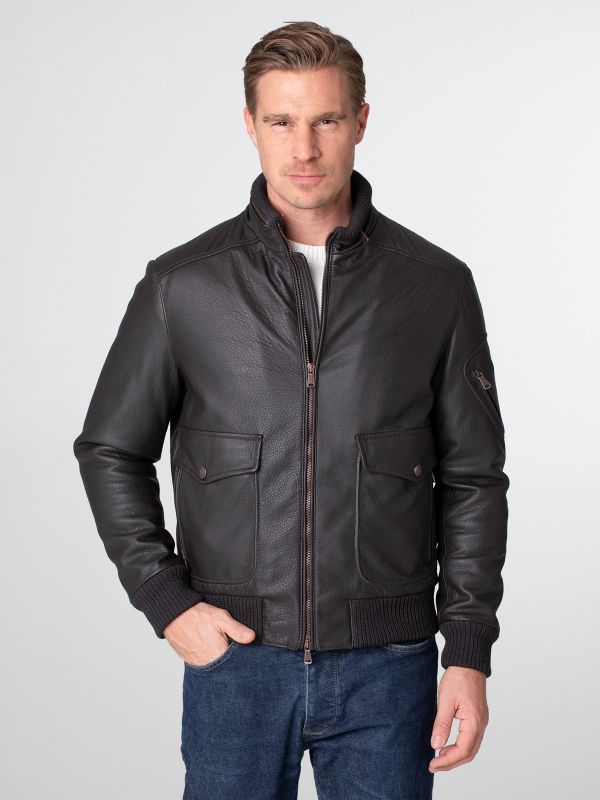 Goodwood Herren Lederjacke