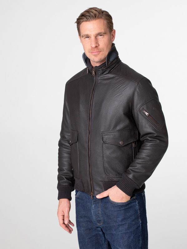 Goodwood Herren Lederjacke