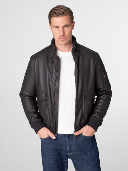 Goodwood Mens Leather Jacket