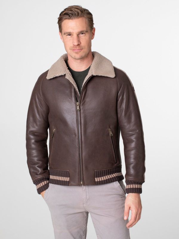 Silvretta Mens Lamb Skin Jacket